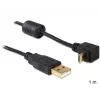 USB-kaapeli DeLOCK USB 2.0 1 m Micro-USB B musta