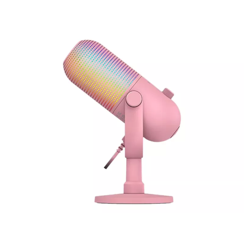 Razer Seiren V3 Chroma pinkki PC-mikrofoni