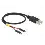 USB-kaapeli DeLOCK 85402 0,3 m USB A musta