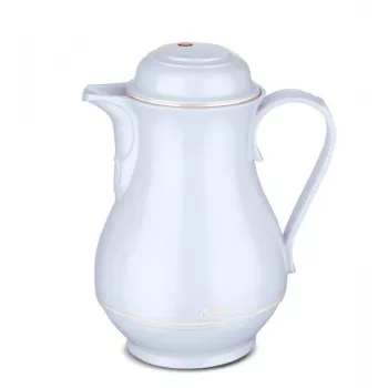 ROTPUNKT termospullo 1,2 l, norsunluu — 24 h kuuma / 36 h kylmä, kahva, 199×255 mm