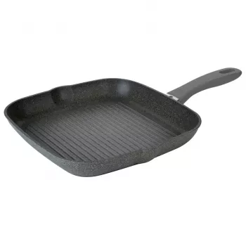 Grillipannu BALLARINI 75002-941-0 neliömäinen harmaa 28 cm