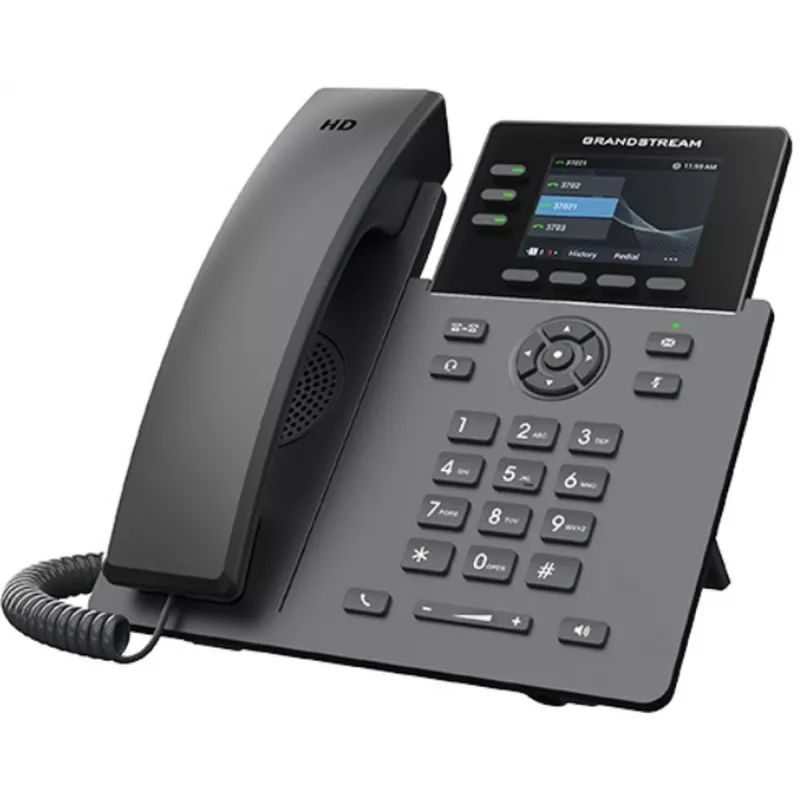 Grandstream Networks GRP2611G IP-puhelin musta 3 rivin TFT
