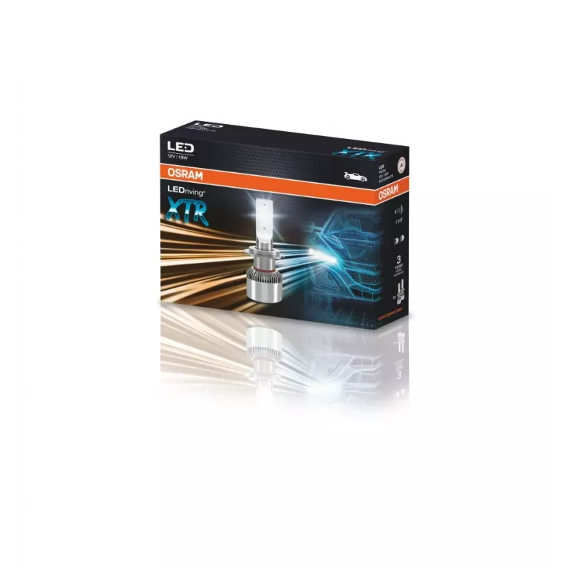 LED-ajovalolamput Ledvance LEDriving XTR H7 64210DWXTR, pari (2 kpl)