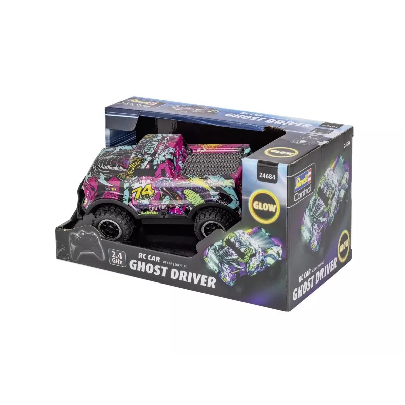 RC Car Ghost Driver - violetti