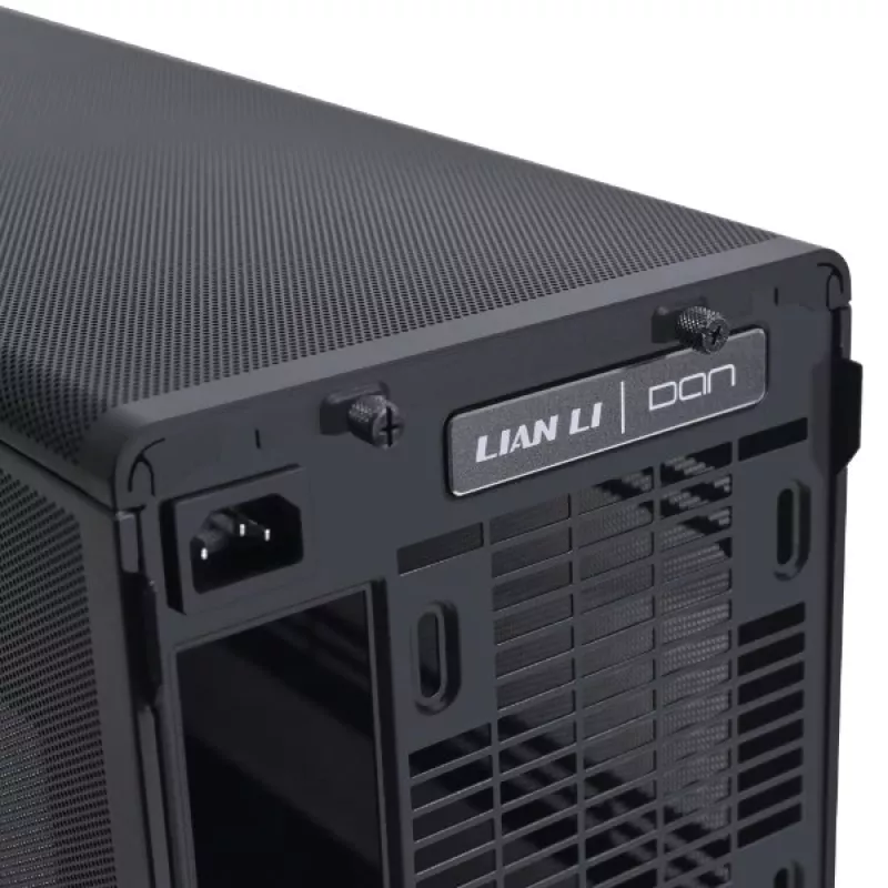 PC-kotelo Lian Li A3-mATX Micro Tower — Micro-ITX/Micro-ATX, Wood & musta, tukee ATX/SFX/SFX-L-virtalähteitä