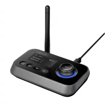 LogiLink BT0062 Bluetooth-audiolähetin/vastaanotin BT 5.0 10 m kantama