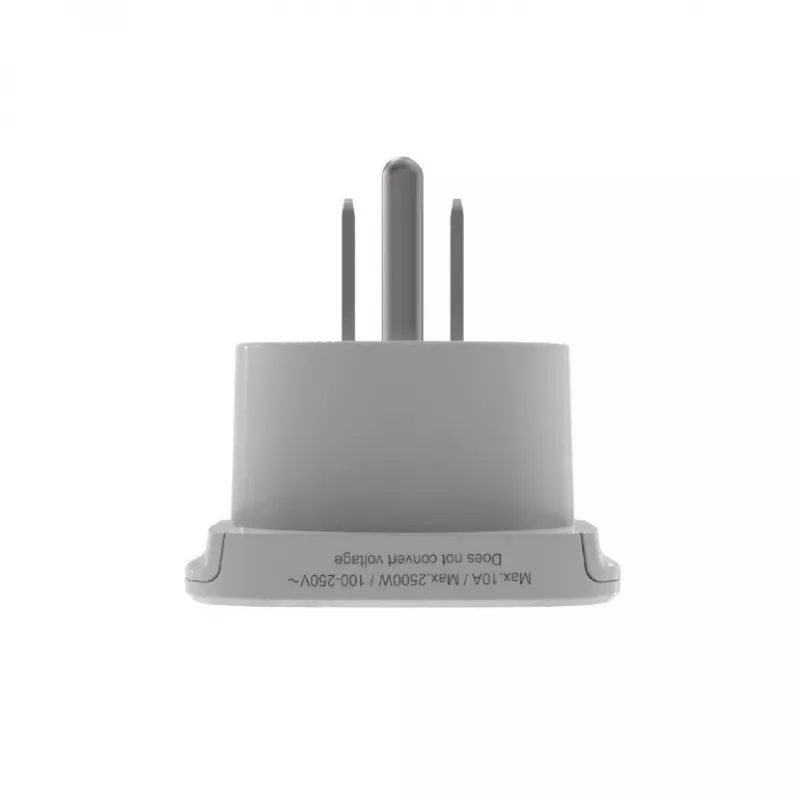 Matkasovitin GEMBIRD A-AC-USMINTF — maailma-US-pistoke, 10 A