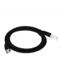 Alantec KKU5CZA1 verkkokaapeli Cat5e U/UTP, 1 m, musta