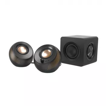 Creative Labs Creative Pebble X Plus kaiutinsarja 30 W yleiskaiuttimet musta 2.1 kanavaa Bluetooth