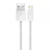 Baseus Dynamic -kaapeli USB–Lightning, 2,4A, 2m (valkoinen)