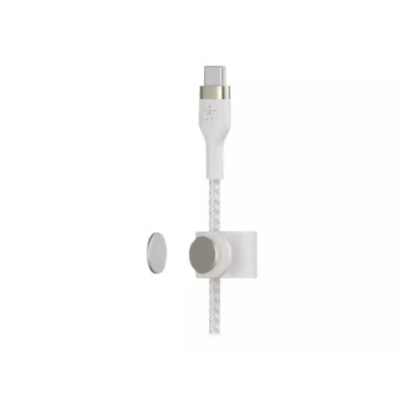 Belkin BOOSTCHARGE PRO Flex USB-kaapeli 3 m USB 2.0 USB-C valkoinen (CAB011BT3MWH)