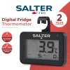 Digitaalinen jääkaappilämpömittari Salter SA00574BFEU12 LCD-näytöllä, lämpötila-alue -20–50 °C