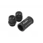 Kaapeliadapteri RJ-45 Lanberg AD-RJ45-OS6-IP67 musta