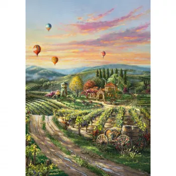 Thomas Kinkade Studios: Peaceful Valley Vineyard, palapeli