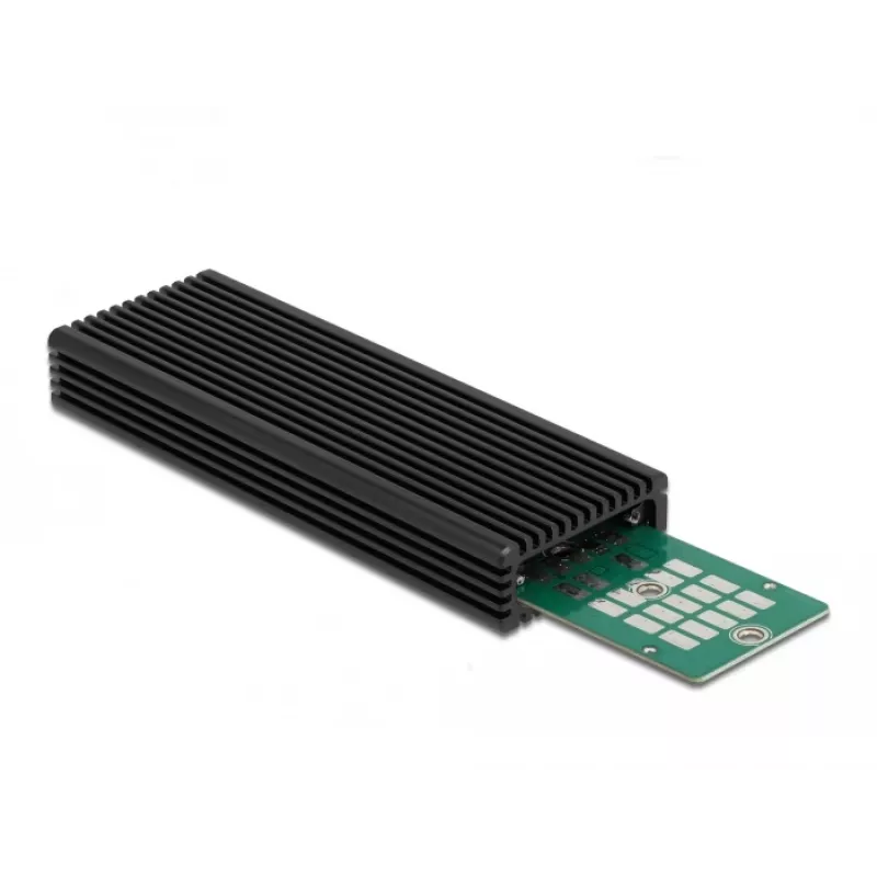 SSD-kotelo DeLOCK ulkoinen USB Type-C -combo-kotelo M.2 NVMe PCIe- tai SATA-SSD-asemalle