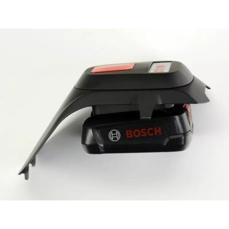 Bosch-ruohonleikkuri valo- ja äänimoduulilla