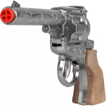 Metallinen cowboylelurevolveri Gonher 8 laukausta malli 239842