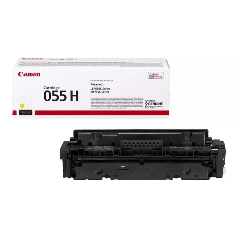 Canon 055H värikasetti 1 kpl alkuperäinen keltainen