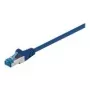 Wentronic Goobay CAT 6a -patchkaapeli, S/FTP (PiMF), sininen, 5 m – LSZH halogeeniton, kupari (93812)