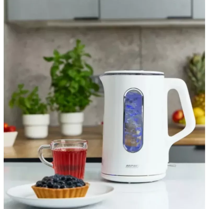 Sähkövedenkeitin 1,5 l valkoinen MCZ-126/B