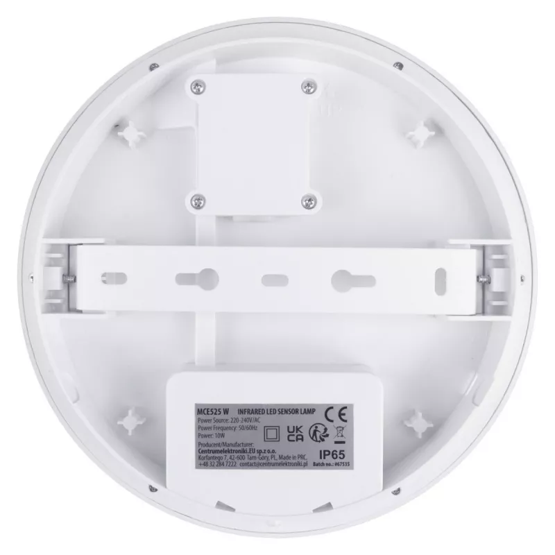 LED-valaisin PIR-tunnistimella MACLEAN MCE525 W — LED-ulkovalaisin liiketunnistimella