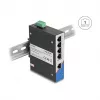 Ethernet-kytkin DELOCK 80162 — 5-porttinen Gigabit RJ45 DIN-kiskoasennukseen