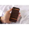 Man&Wood Ebony/BL -suojakotelo iPhone 7