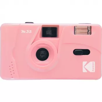 Kodak M35 kompakti filmikamera 35 mm pinkki