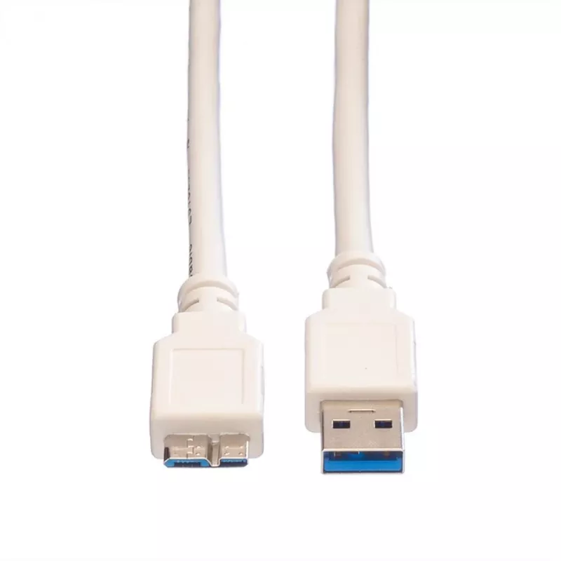 USB 3.0 -kaapeli A - Micro B M/M 0,8 m 11.99.8873 VALUE