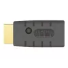 Sovitin HDMI (uros) > HDMI (naaras), EDID-emulaattori (musta)
