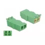 Kuitukytkin DeLOCK 85927 LC Duplex naaras-naaras 4 kpl