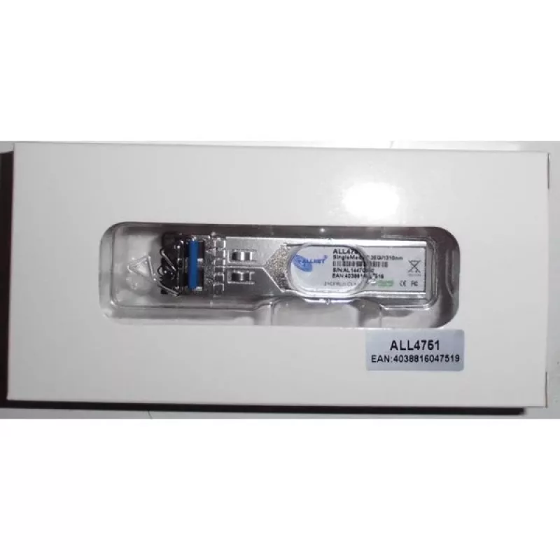 ALLNET-kytkinmoduuli ALL4794 SFP (Mini-GBIC), 100 Mbit, FX/LC, 10 km, Single Mode, enintään 10 km (ALL4794)