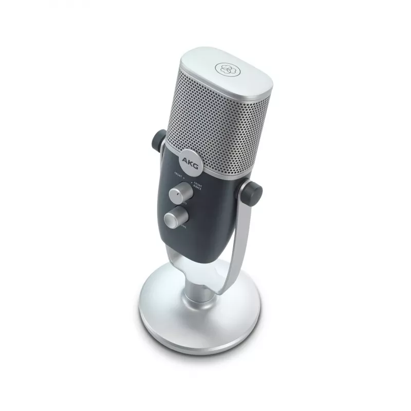 AKG Ara - ammattimainen USB-kondensaattorimikrofoni, sininen/hopea