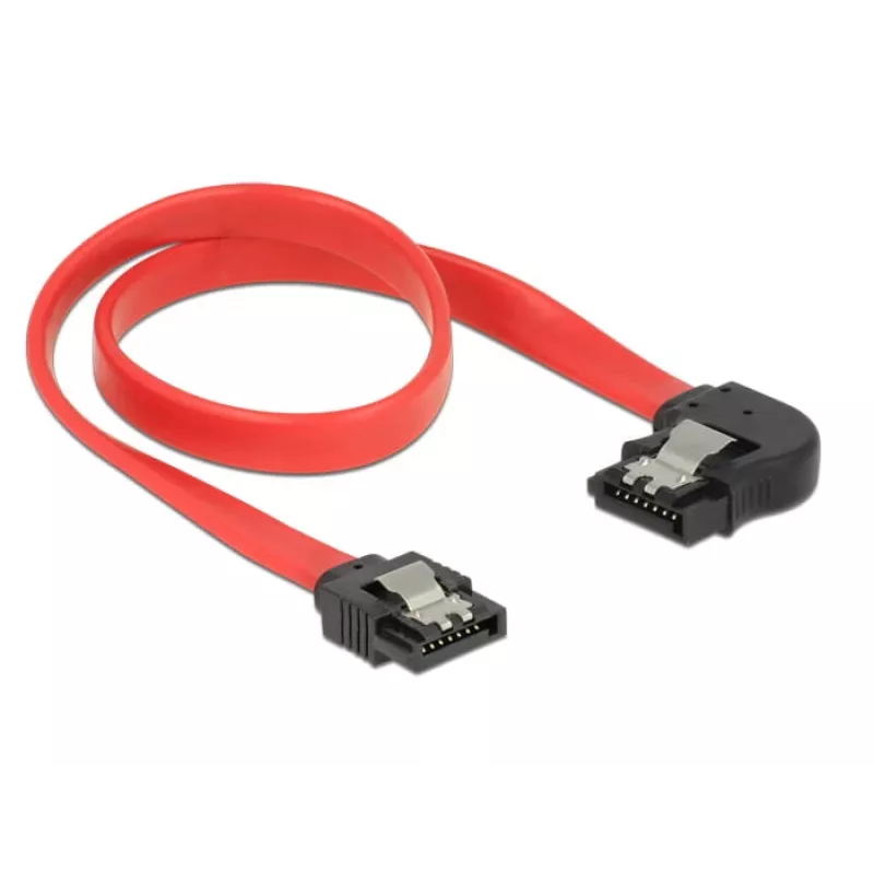 SATA-kaapeli DeLOCK 83963 0,3 m SATA 7-pin musta punainen