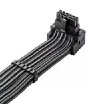 CableMod C-Series Pro -kaapeli, versio B, 90 astetta, 16-pin - 4x 8-pin PCIe, carbon