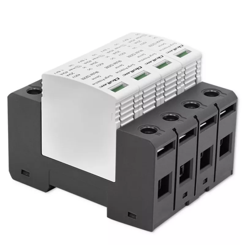 Ylijännitesuoja QOLTEC 52588 AC 4P 420V T2 C — 4-napainen AC-yljännitesuoja, 420 V, Type 2