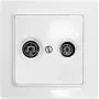 Eltako TV/RF-peitelevy E-Design55 TV55E/2-wg (30055838)