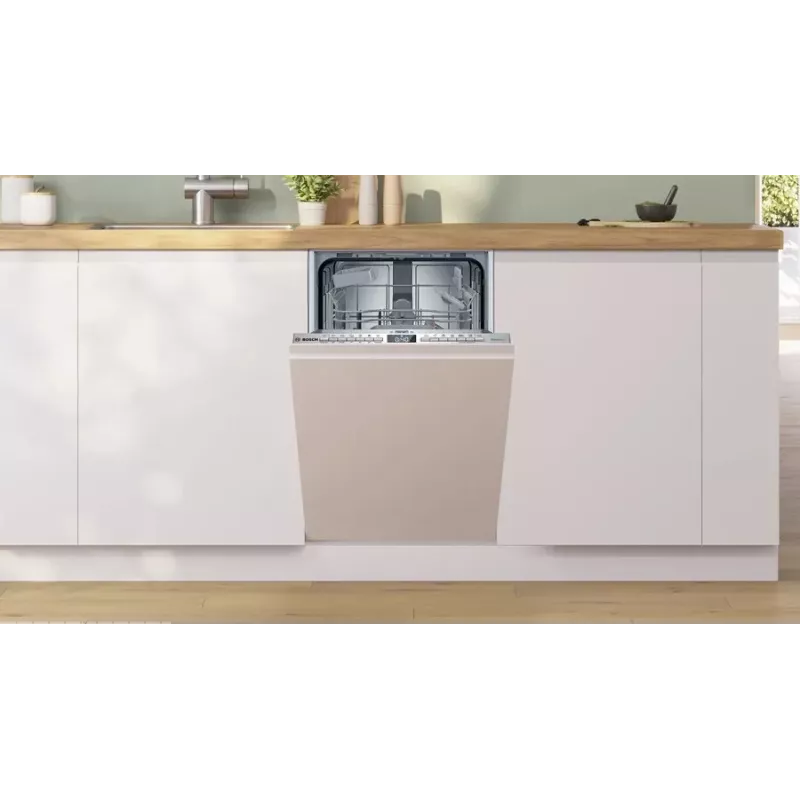 Kalusteisiin asennettava astianpesukone Bosch SPV4EKX24E, 9 astiastosarjaa, 44 dB