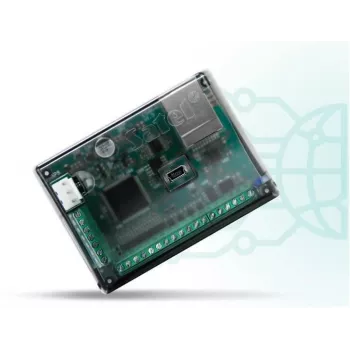 Ilmoitusmoduuli SATEL ETHM-A turvahälytysjärjestelmiin, 12 V, 80 mA, 83×26×60 mm