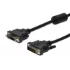 DIGITUS DVI-D-jatkokaapeli 2 m, DVI-D - DVI-D, musta