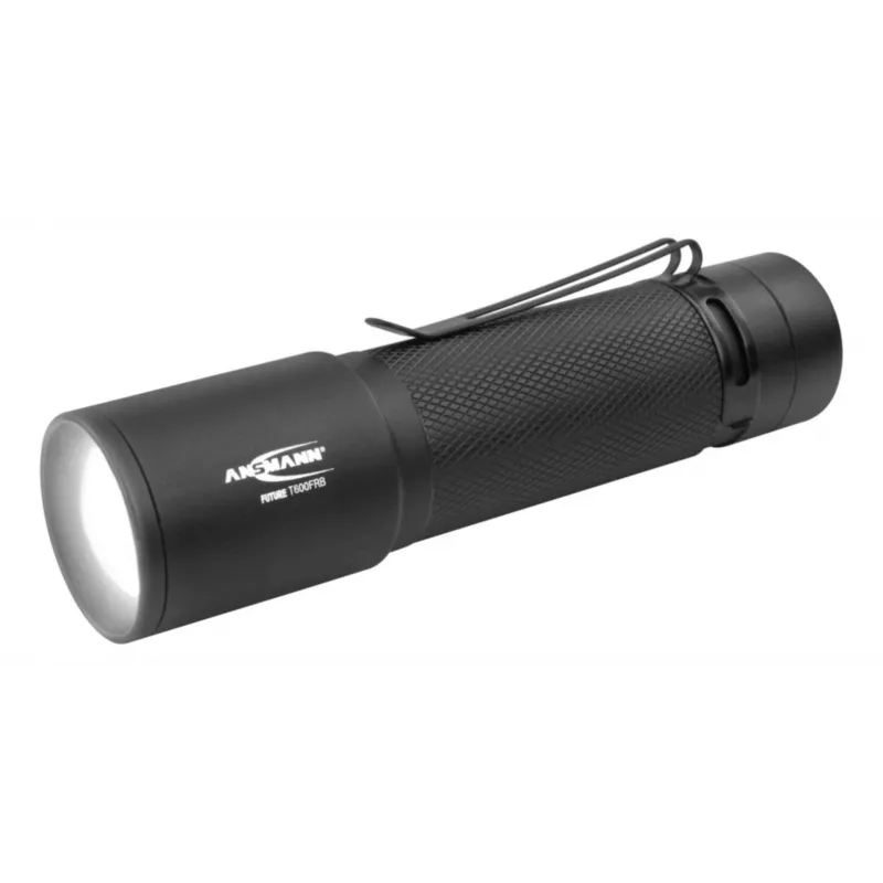 Ansmann T600FRB musta käsivalaisin LED