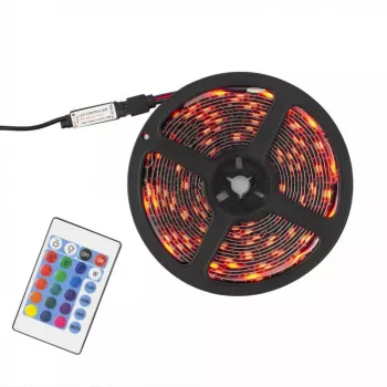 White Shark Helios LED-05 RGB LED-nauha kaukosäätimellä
