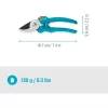 Gardena EasyCut 12230-20 Bypass-puutarhasakset, 20 mm, turkoosi