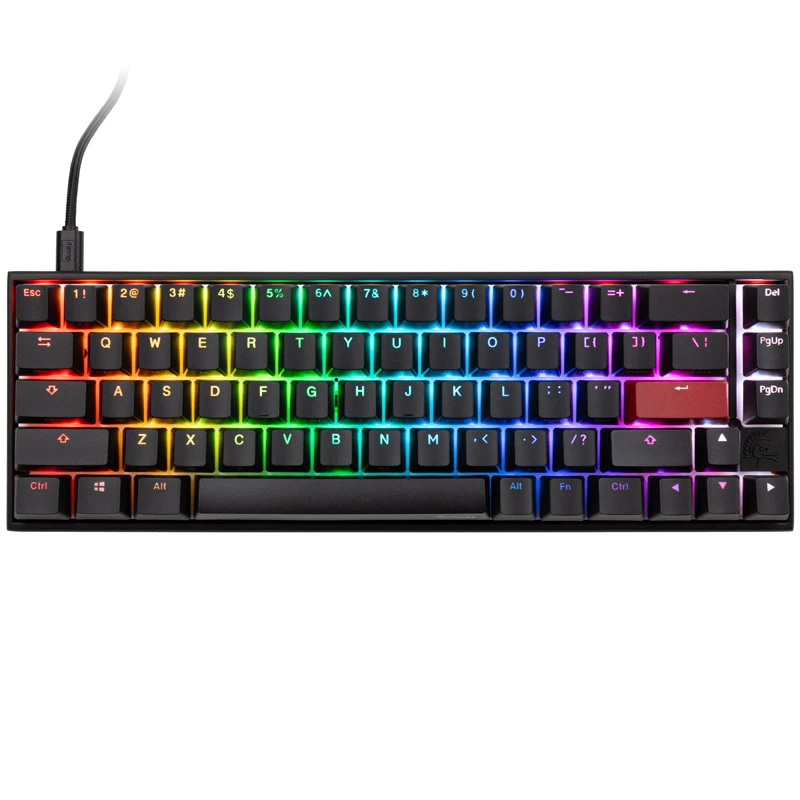 Ducky Mecha Pro SF -näppäimistö, peli, USB, US English, musta