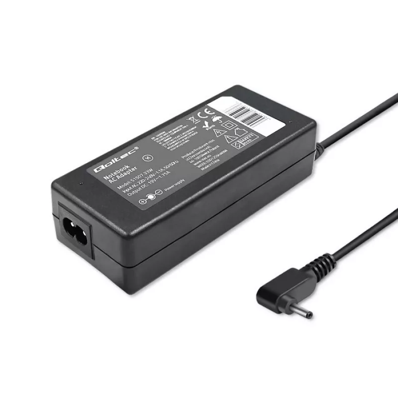 Virtalähde ASUSille 33W | 19V | 1,75A | 4,0 * 1,35 | + virtajohto