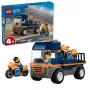 LEGO CITY 60491 Moottoripyöränkuljetusauto