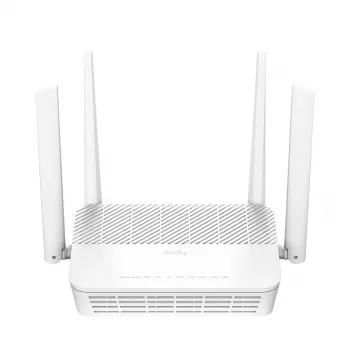 Cudy WR3000P pöytä-WLAN-reititin Wi-Fi 6 Dual-Band 2,4/5 GHz, 2,5 Gigabit Ethernet, 3 LAN-porttia, valkoinen