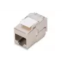 Keystone-moduuli Digitus CAT 6A RJ-45 suojattu hopea 1 kpl