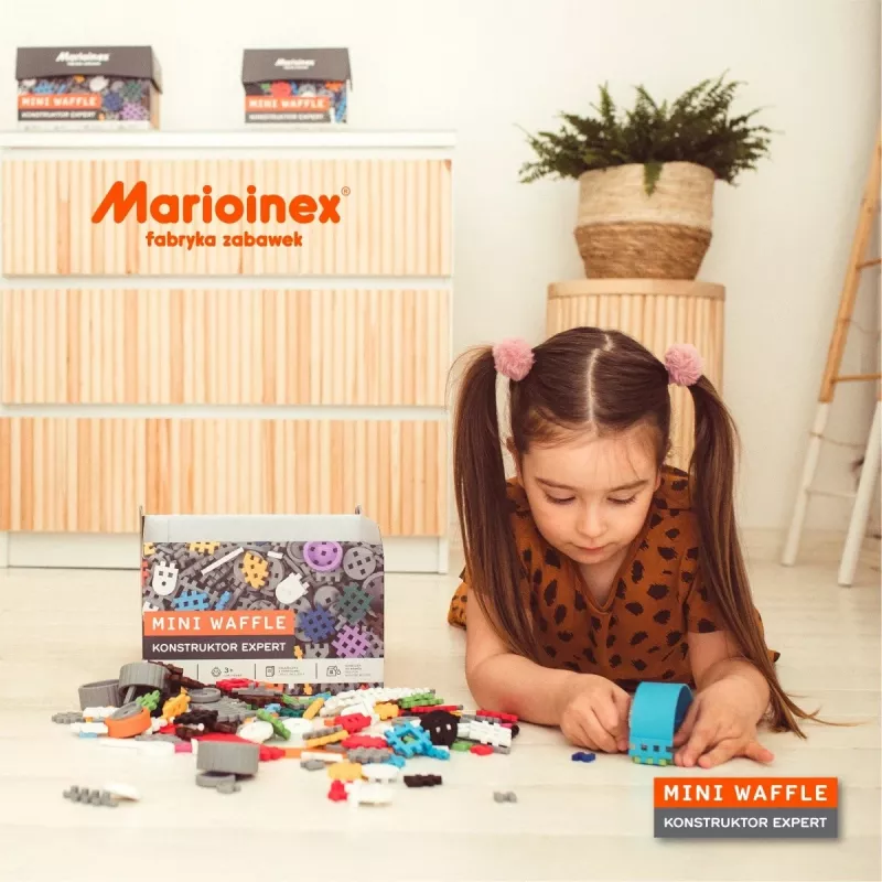 Marioinex Mini Waffle rakennuspalikat Constructor Expert, 501 osaa