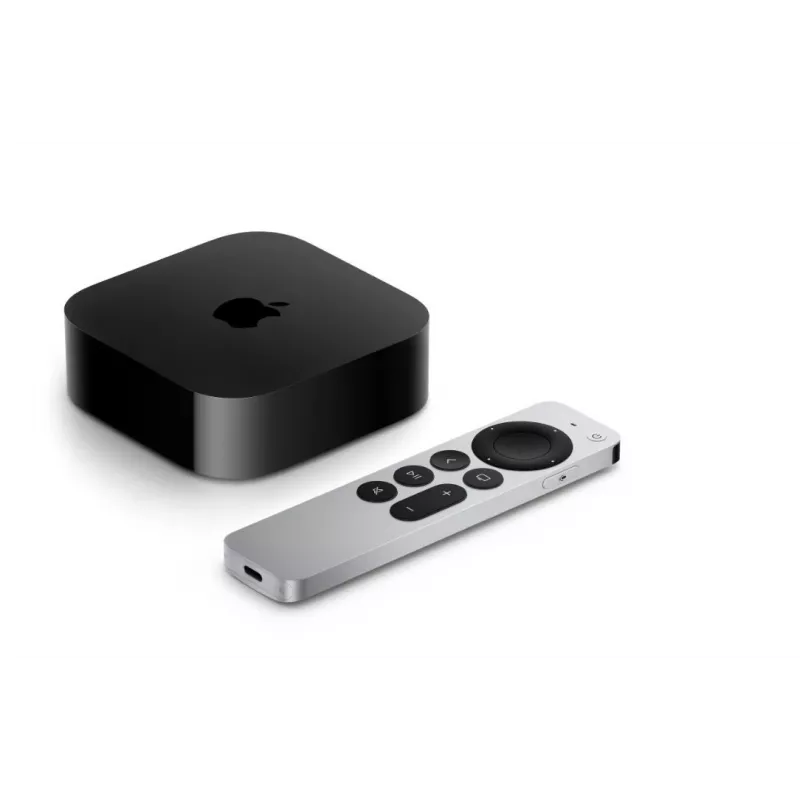 Apple TV 4K musta hopea 4K Ultra HD 64 GB Wi-Fi A15